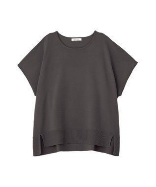 AMERICAN HOLIC ウォッシャブル デイリーニットプルオーバー Charcoal Gray