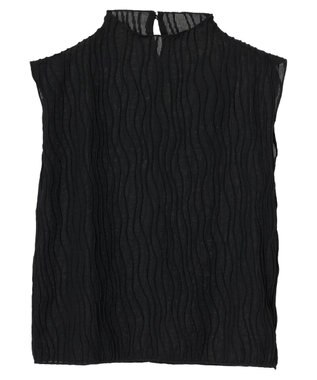 Green Parks ・Ｐｅｔｉｔ　Ｆｌｅｕｒ　ウェーブメロープルオーバー Black