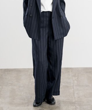 ONWARD Reuse Park 【uncrave】パンツ春夏 ネイビー