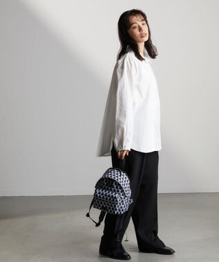 Y'SACCS キュービックモノグラム　ミニリュックサック ブラック