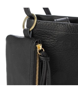 UNBILLION perche フラグメントケース付きモバイルショルダー ブラックドット