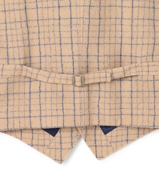 J.PRESS MEN 【J.PRESS ORIGINALS】Boil Random Window Pen Over Odd Vest / Japan Made ベージュ系4