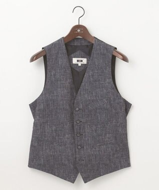 JOSEPH ABBOUD 【ストレッチ・洗える・軽量・防しわ・速乾・エコ撥水】ライトウェーブ ベスト グレー系1