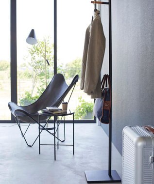 tower エントランスコートハンガー タワー ブラック ブラック