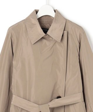 23区 【先行予約】LIMONTAハイカウントメモリータフタ ライナー付き アウター ブラウン系