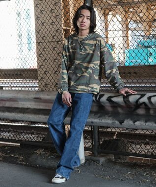 WEGO ワッフルパターンT（LS） 柄1