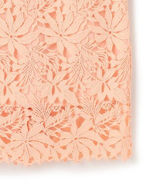 BEIGE， NARCISSUS / レーススカート Peach
