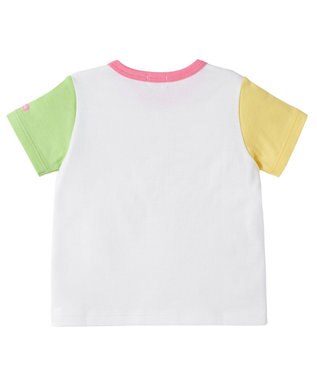 MIKI HOUSE HOT BISCUITS 【80-120cm】プリント 半袖Tシャツ 白