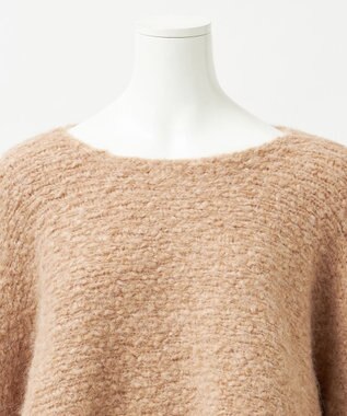 23区 【GOLD LABEL】アルパカ混ブラッシュ マルチウェイ ストール ベージュ系