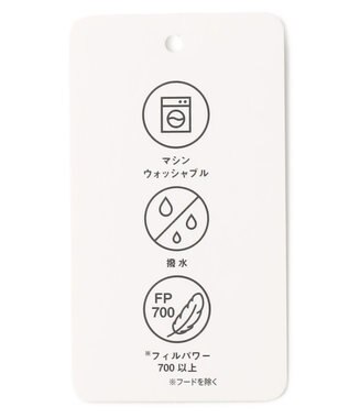 ANY SIS S ボリュームリッチダウン ジャケット アイボリー