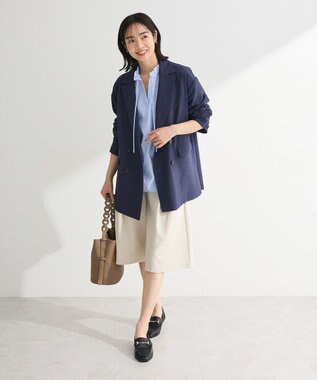 Green Parks イージーケアキュロットパンツ Light Beige