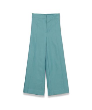 ソフトコットンシルク　トラウザーズ