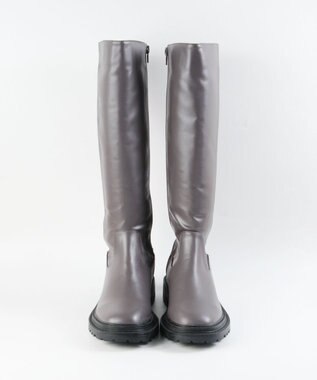 BONTRE 【MIONOTIS/ミオノティス】厚底カジュアルロングブーツ/569B グレー