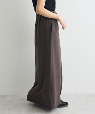 CRAFT STANDARD BOUTIQUE スウェットロングスカート Charcoal Gray