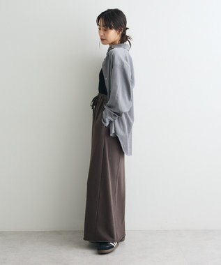 CRAFT STANDARD BOUTIQUE スウェットロングスカート Charcoal Gray