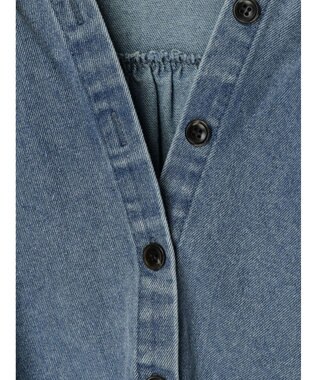 Green Parks ・ｆｕｒｒｙ　ｒａｔｅ　デニムシャツジャケット Light Indigo