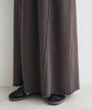 CRAFT STANDARD BOUTIQUE スウェットロングスカート Charcoal Gray