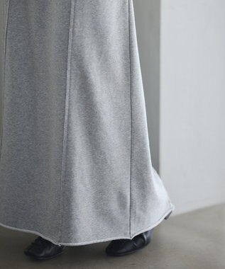 CRAFT STANDARD BOUTIQUE スウェットロングスカート Gray Mixture