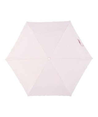 MOONBAT estaa 晴雨兼用 折りたたみ傘 ハートエンブロイダリー 日傘 遮光 遮熱 UV ペールピンク