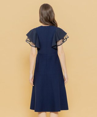 TOCCA 【洗える！】VOYAGE ニットドレス ネイビー系