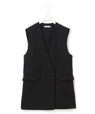 ICB 【洗える】 ハイツイストドライストレッチ ノーカラージレ ブラック系