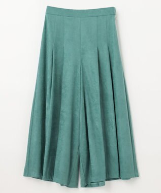 ANY L 【洗濯機可・ウエストゴム】サンディングピーチ スカーチョ スモーキーグリーン系