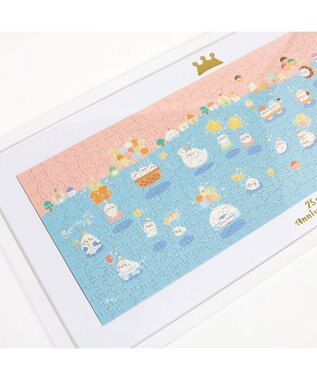 Mother garden しろたん パズルアートボード 《25周年にっこりパレード柄》 -