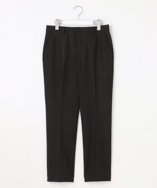 J.PRESS LADIES S 【洗える】チェルビック テーパード パンツ ブラック系