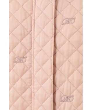 DAKS スウェードキルトコート ローズスモーク