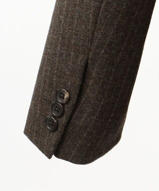 J.PRESS MEN 【MAGIC CUBA BEACH】フランネルストライプ スーツ ダークブラウン系1