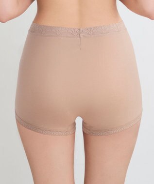 WACOAL 【ディアヒップ】 ショーツ ボーイレングス はきこみ丈ふかめ 綿混(身生地) ヒップを包みこむフィット感 やさしいはきごこち PPA113 /ワコール カラシ