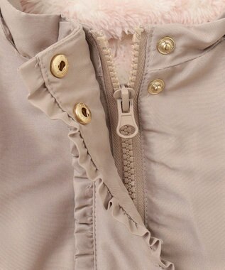 ANY KIDS ガーリー モッズ コート ベージュ