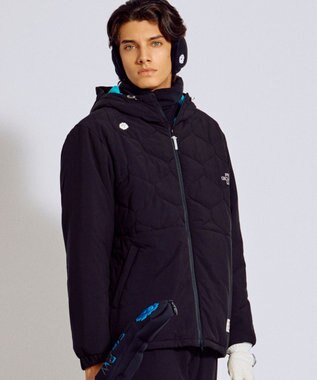 PW CIRCULUS 【撥水加工 / ストレッチ】【MEN】キルティング中綿ブルゾン ゴルフ