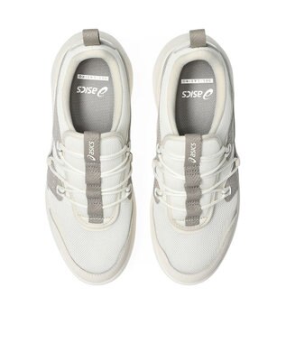 ASICS WALKING ゲルラシーロ レディース E相当 オフホワイト×ベージュ