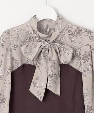 Feroux 【古畑星夏さん着用・3WAY】ビスチェコンビフラワープリント ワンピース ピンク系4