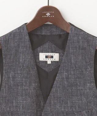 JOSEPH ABBOUD 【ストレッチ・洗える・軽量・防しわ・速乾・エコ撥水】ライトウェーブ ベスト グレー系1