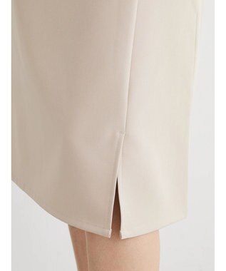 Green Parks 〈選べるきれシル〉Ｉラインミディ丈スカート Beige