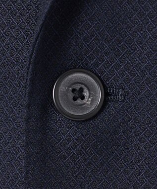 GOTAIRIKU 【御幸毛織】ドライスピナーツイルストレッチスーツ_ネイビー格子 ネイビー系8