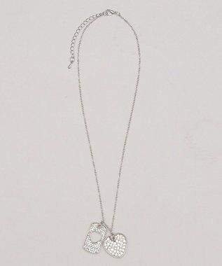 WEGO Lラインストーンダイカットネックレス 柄2