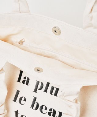 WEGO ギャザーハンドルトート 柄1