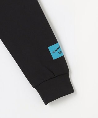 PW CIRCULUS 【裏起毛であたたか】【WOMEN】CATモチーフ  裏起毛ロングスリーブモックネックT   ゴルフウェア レディース ブラック系