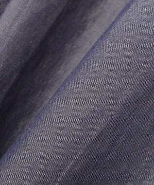 YECCA VECCA サイドスリットドロストシャツ Navy