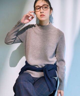 J.PRESS LADIES CASHBIT NEO ハイネック ニット