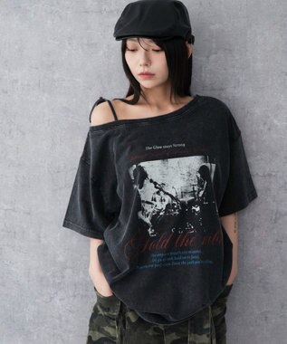 WEGO ２WAYグラフィックワンショルBIGT 柄11