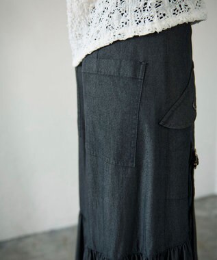 GRACE CONTINENTAL ワークワイドパンツ ブラック