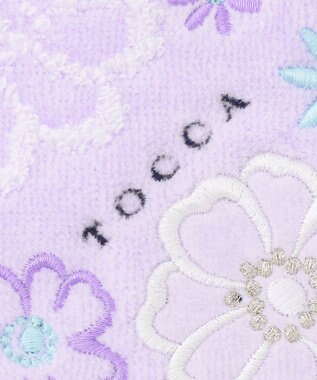 TOCCA WHITE BOUQUET TOWELCHIEF タオルハンカチ ライラック系