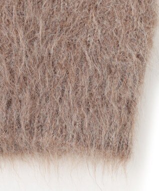 BEIGE， SENECA / アルパカウールショートシャギーニット Taupe