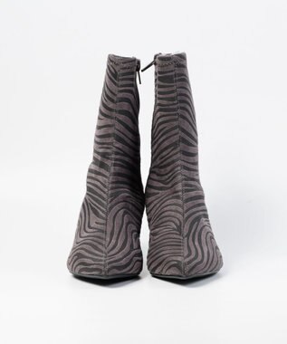 BONTRE 【MIONOTIS/ミオノティス】ポインテッドストレッチブーツ/581B ゼブラ