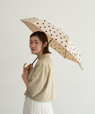 YECCA VECCA 【because】ドットトートバッグミニ Ivory