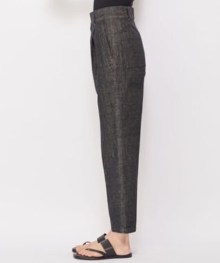 uncrave 【uncrave WHITE】テーパード デニムパンツ ブラック